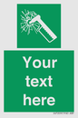 SV7209: Custom sign safe condition emergency hammer