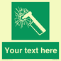 SV7209: Custom sign safe condition emergency hammer