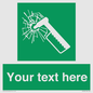 SV7209: Custom sign safe condition emergency hammer