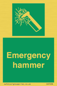 SV7238: Emergency hammer