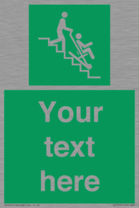 SV7302: Custom Safe Condition Evacuation chair