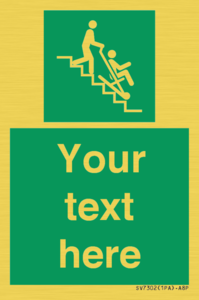 SV7302: Custom Safe Condition Evacuation chair