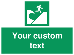 SV7304: Custom Safe Condition Tsunami evacuation area