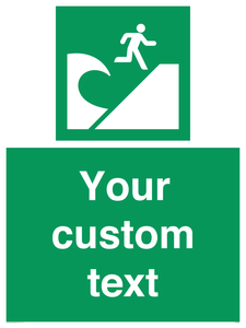 SV7304: Custom Safe Condition Tsunami evacuation area