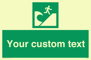 SV7304: Custom Safe Condition Tsunami evacuation area