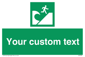 SV7304: Custom Safe Condition Tsunami evacuation area