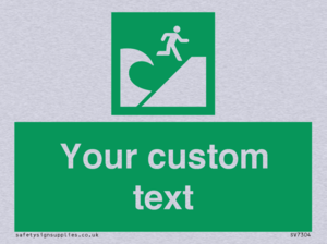 SV7304: Custom Safe Condition Tsunami evacuation area