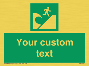 SV7304: Custom Safe Condition Tsunami evacuation area