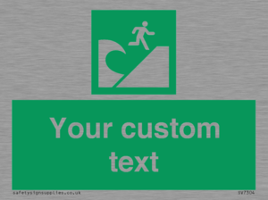 SV7304: Custom Safe Condition Tsunami evacuation area