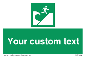 SV7304: Custom Safe Condition Tsunami evacuation area