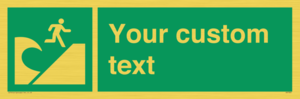 SV7304: Custom Safe Condition Tsunami evacuation area