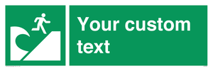 SV7304: Custom Safe Condition Tsunami evacuation area
