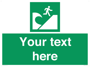 SV7304: Custom Safe Condition Tsunami evacuation area