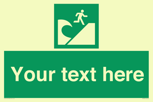 SV7304: Custom Safe Condition Tsunami evacuation area