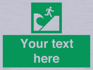 SV7304: Custom Safe Condition Tsunami evacuation area