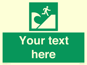 SV7304: Custom Safe Condition Tsunami evacuation area