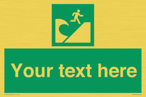 SV7304: Custom Safe Condition Tsunami evacuation area