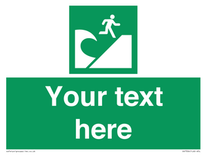 SV7304: Custom Safe Condition Tsunami evacuation area