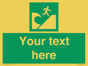 SV7304: Custom Safe Condition Tsunami evacuation area