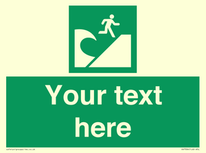 SV7304: Custom Safe Condition Tsunami evacuation area