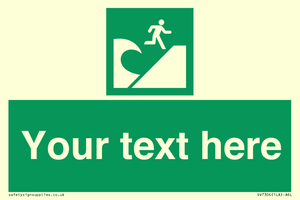 SV7304: Custom Safe Condition Tsunami evacuation area