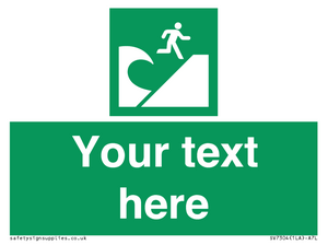 SV7304: Custom Safe Condition Tsunami evacuation area