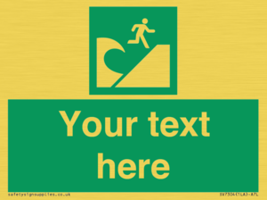 SV7304: Custom Safe Condition Tsunami evacuation area