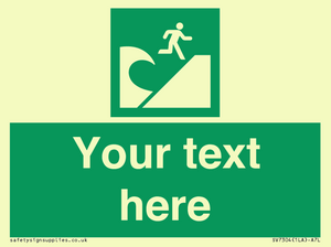 SV7304: Custom Safe Condition Tsunami evacuation area