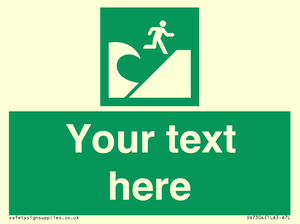 SV7304: Custom Safe Condition Tsunami evacuation area