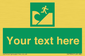 SV7304: Custom Safe Condition Tsunami evacuation area