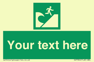 SV7304: Custom Safe Condition Tsunami evacuation area