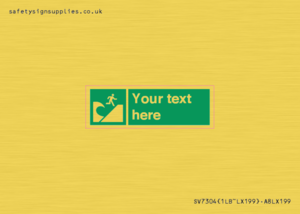 SV7304: Custom Safe Condition Tsunami evacuation area