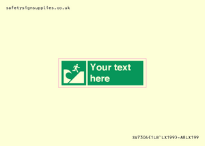 SV7304: Custom Safe Condition Tsunami evacuation area