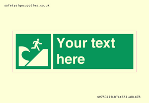 SV7304: Custom Safe Condition Tsunami evacuation area