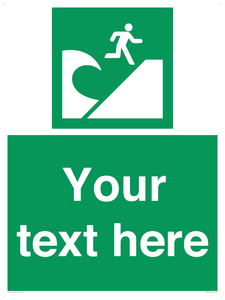 SV7304: Custom Safe Condition Tsunami evacuation area