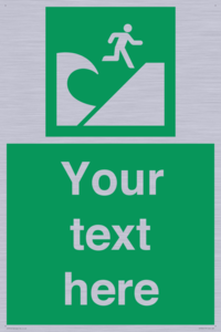 SV7304: Custom Safe Condition Tsunami evacuation area