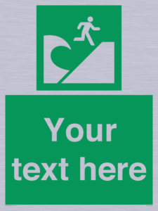 SV7304: Custom Safe Condition Tsunami evacuation area