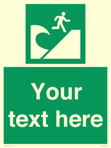 SV7304: Custom Safe Condition Tsunami evacuation area