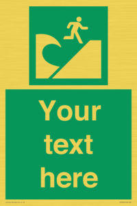 SV7304: Custom Safe Condition Tsunami evacuation area