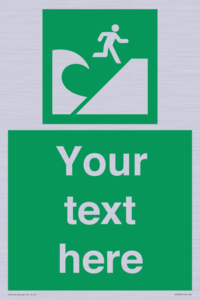 SV7304: Custom Safe Condition Tsunami evacuation area