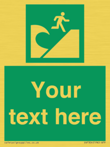 SV7304: Custom Safe Condition Tsunami evacuation area