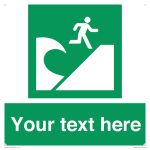 SV7304: Custom Safe Condition Tsunami evacuation area