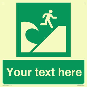 SV7304: Custom Safe Condition Tsunami evacuation area