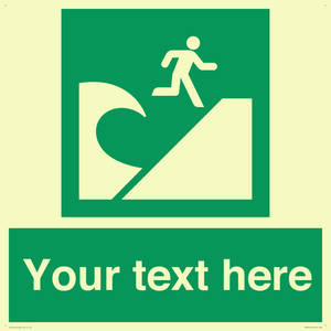 SV7304: Custom Safe Condition Tsunami evacuation area