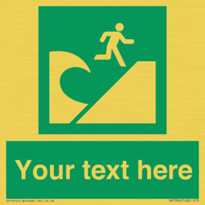 SV7304: Custom Safe Condition Tsunami evacuation area