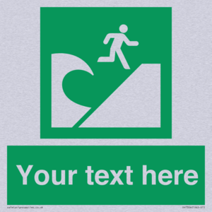 SV7304: Custom Safe Condition Tsunami evacuation area