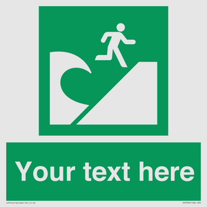 SV7304: Custom Safe Condition Tsunami evacuation area