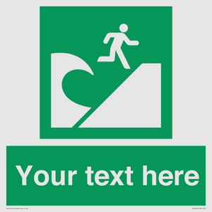 SV7304: Custom Safe Condition Tsunami evacuation area