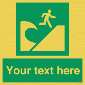 SV7304: Custom Safe Condition Tsunami evacuation area