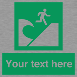 SV7304: Custom Safe Condition Tsunami evacuation area